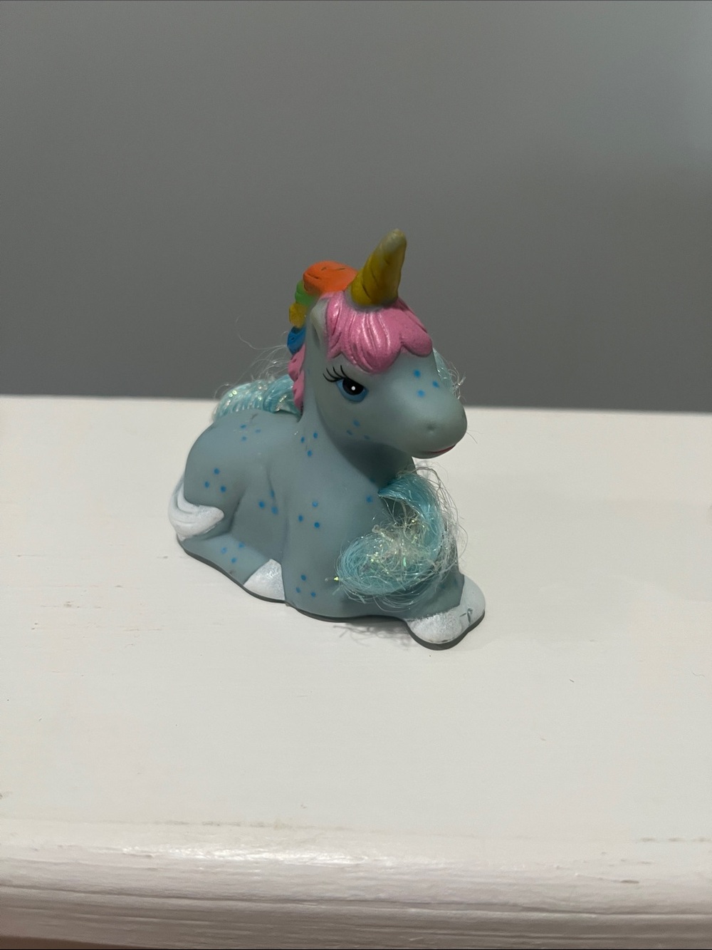 1992 Vintage Blue Unicorn Toy From Patti & Her Unicorn Cititoy 1992
